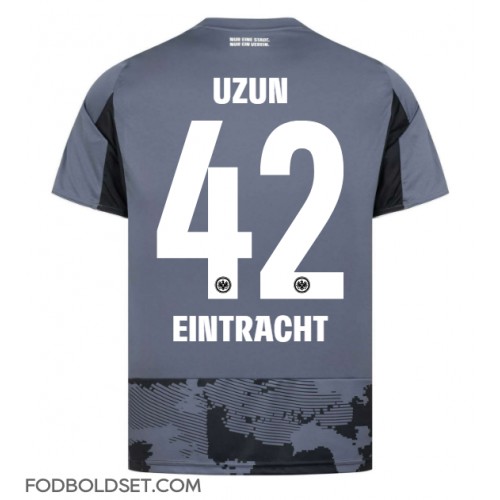 Eintracht Frankfurt Can Uzun #42 Tredjetrøje 2025-26 Kortærmet